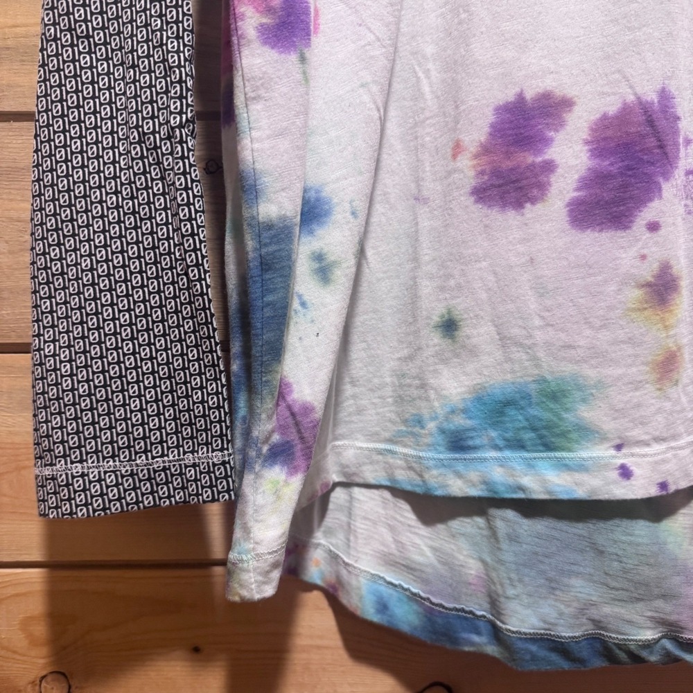 Nike Dri‎ Fit Athletic Cut Rare Tie Dye Hoodie Long Sleeve GorpCore Mens Medium - Picture 3 of 8
